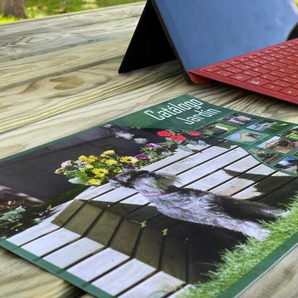 Mesa de madera para jardín 120×76 cm