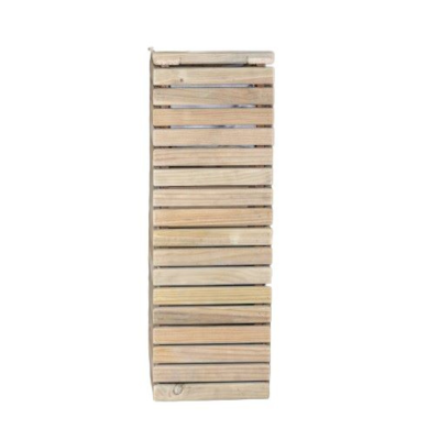 Macetero columna Luxe de madera de pino – VidaHuerto